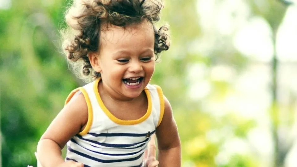 Happy healthy child 